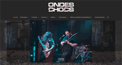 Desktop Screenshot of ondeschocs.com