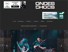 Tablet Screenshot of ondeschocs.com